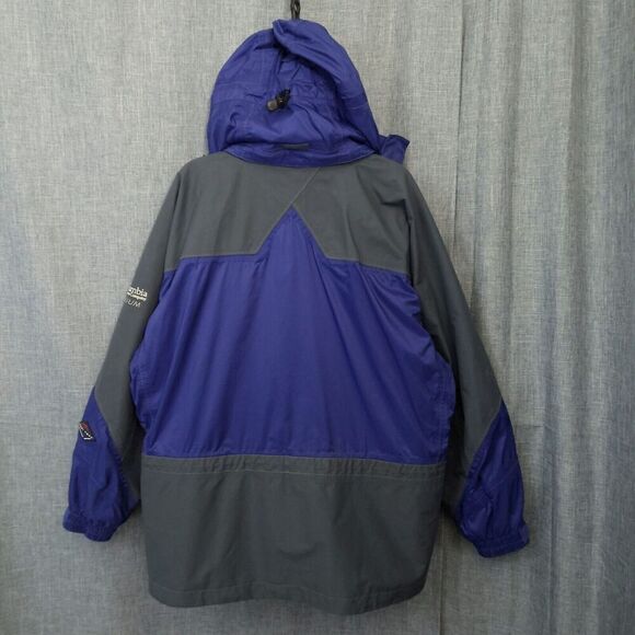 Columbia TITANIUM Jacket Waterproof OmniTech Snowboard Ski Shell Blue Women's L - Picture 4 of 16